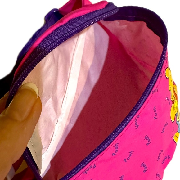 VTG Y2K WINNIE THE POOH FANNY PACK BELT SLING BAG PURSE DISNEY HUNNY 8”x4.5”x3” - Picture 6 of 12